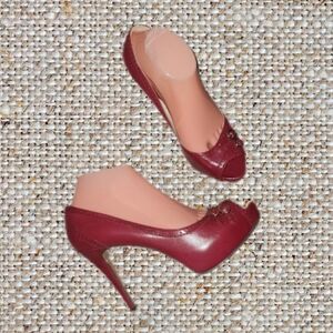 Nine West Dark Red Pumps
